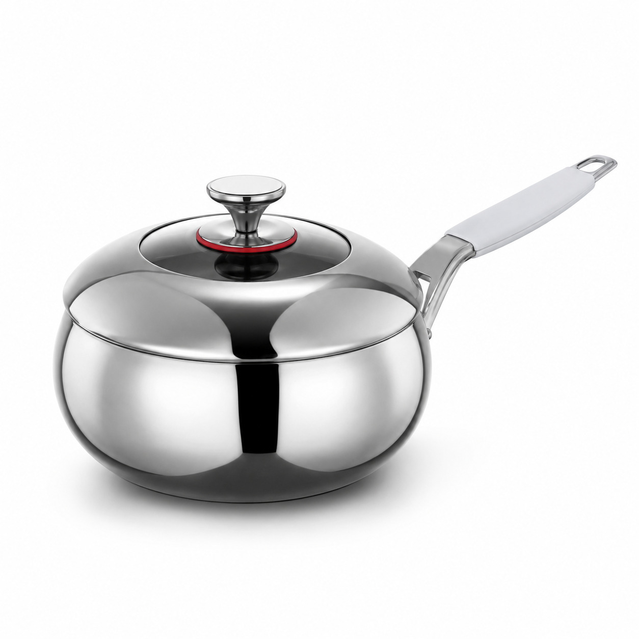 Rounded saucepan
