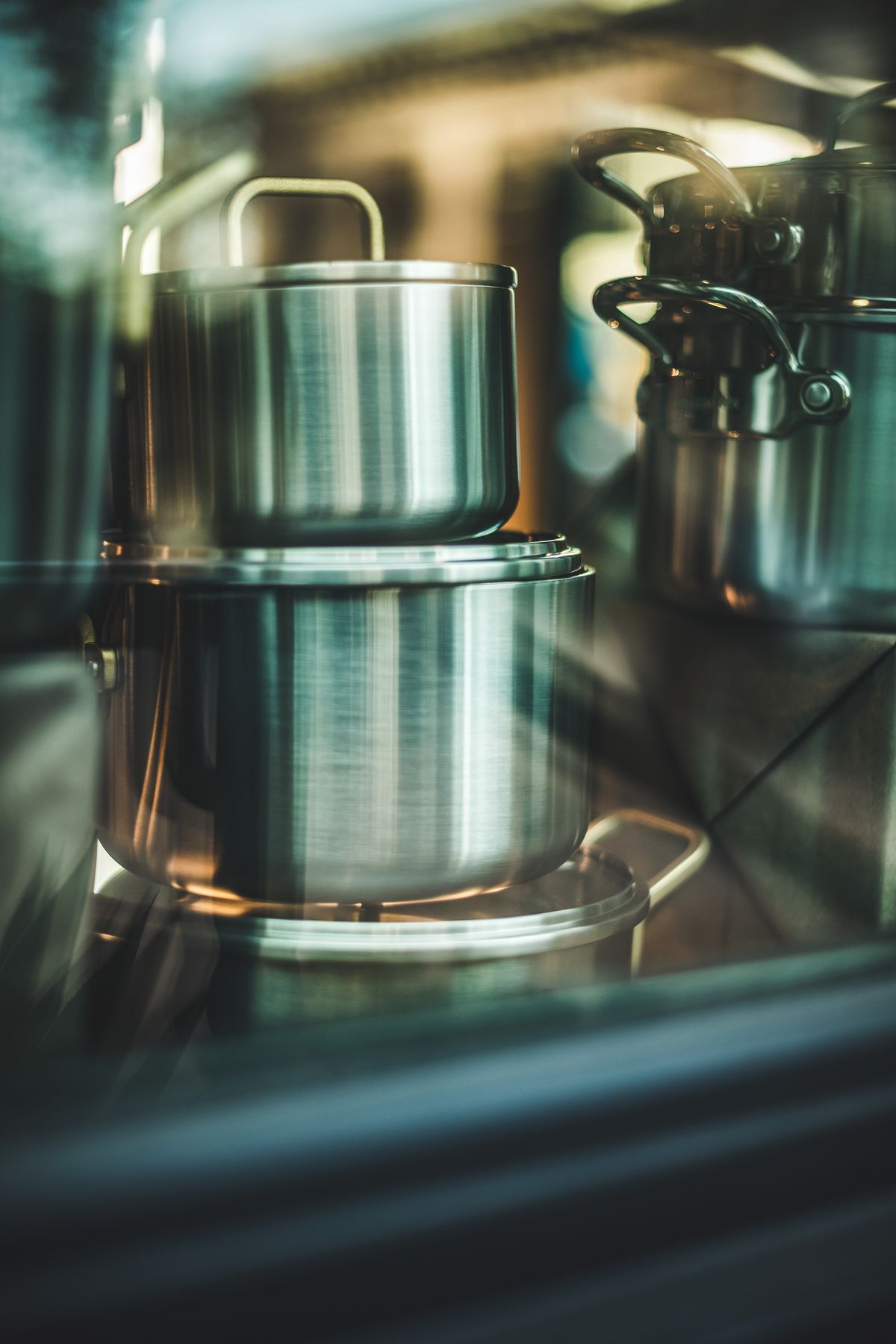Stainless steel stockpot collection